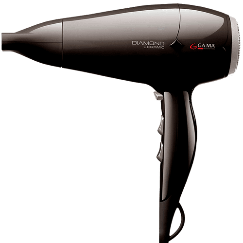 SECADORA DE PELO DIAMOND CERAMIC STD BLACK CHI - GAMA