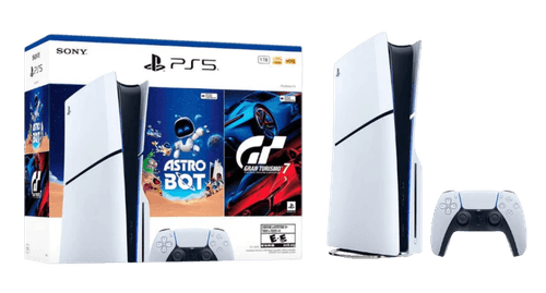 PLAYSTATION 5 C/DISCO SLIM 1TB + JUEGOS ASTRO BOT Y GRAN TURISMO 7